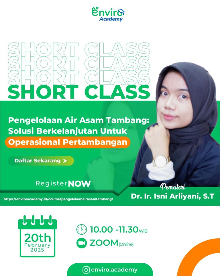 Shortclass – Pengelolaan Air Asam Tambang: Solusi Berkelanjutan untuk Operasional Pertambangan